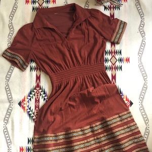 Boho 70’s lookin’ dress